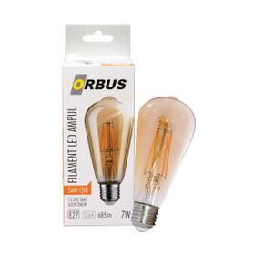 Orbus ST64 E27 7 W Led Filament Ampul