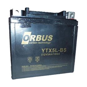 Orbus YTX5l-BS 12v 5a 114 x 70 x 106 mm Motosiklet Aküsü