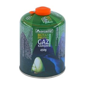 Orcamp 1410 Kts 450 gr Vidalı Kartuş Bütan Propan Karışımı Gaz Tüpü