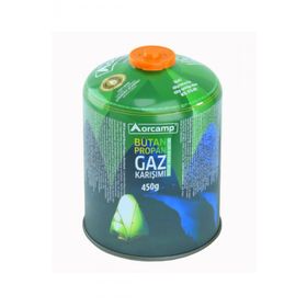 Orcamp 1410 Kts 450 gr Vidalı Kartuş Bütan Propan Karışımı Gaz Tüpü