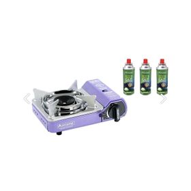 Orcamp CK-506 227 gr 3 Adet Tekli Mini Portatif Ocak Plastik Çantalı Kartuş Gaz