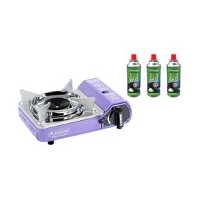 Orcamp CK-506 227 gr 3 Adet Tekli Mini Portatif Ocak Plastik Çantalı Kartuş Gaz