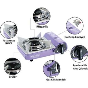 Orcamp CK-506 Çantalı Mini Portatif Ocak