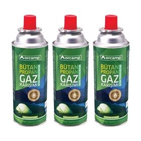 Orcamp KTS-227 227 gr 3'lü Gaz Kartuş Seti