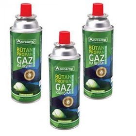 Orcamp KTS-227 227 gr 3'lü Gaz Kartuş Seti
