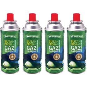 Orcamp KTS-227 227 gr 4'lü Gaz Kartuşu Seti