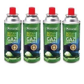 Orcamp KTS-227 227 gr 4'lü Gaz Kartuşu Seti