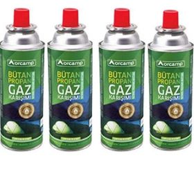 Orcamp KTS-227 227 gr 4'lü Gaz Kartuşu Seti