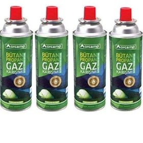 Orcamp KTS-227 227 gr 4'lü Gaz Kartuşu Seti