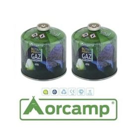 Orcamp KTS-450 Orgaz 450 gr Vidalı Gaz Kartuş 2li Set Tüp