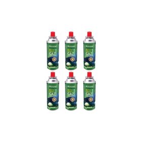Orcamp KTS227 227 gr 6'lı Kamp Kartuş Tüp Çakmaklı Pürmüz Set
