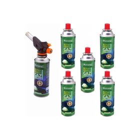 Orcamp KTS227 227 gr 6'lı Kamp Kartuş Tüp Çakmaklı Pürmüz Set