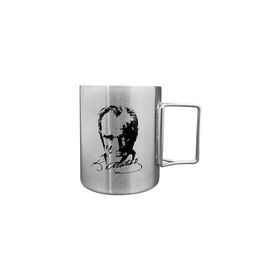 Orcamp Out-1800 Atatürk Katlanabilir Saplı Çelik Kupa Bardak