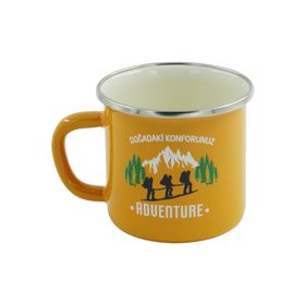 Orcamp OUT-1900 Hardal Adventure Retro Emaye Kupa Bardak