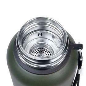 Orcamp OUT-5100 1500 ml Çelik Termos + OUT-1850 Kırmızı Çelik Bardak