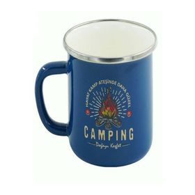 Orcamp Retro Emaye Adventure 2 330 cc Sarı Kupa Bardak