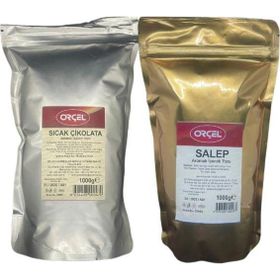 Orçel 1 kg Sıcak Çikolata + 1 kg Salep