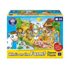 Orchard Who's On The Farm? Puzzle
