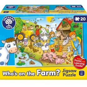 Orchard Who's On The Farm? Puzzle