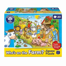 Orchard Who's On The Farm? Puzzle