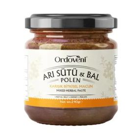 Ordoveni 240 gr Doğal Arı Sütü Bal ve Polen