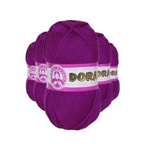 Ören Bayan 047 Mor 5 Adet 100 gr Dora El Örgü İpi Yünü