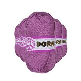 Ören Bayan 050 Eflatun 5 Adet 100 gr Dora El Örgü İpi Yünü