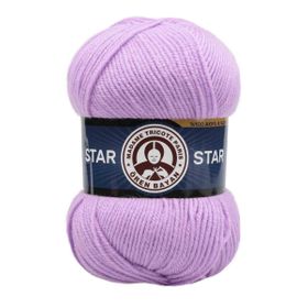 Ören Bayan 056 Lila Star El Örgü İpi