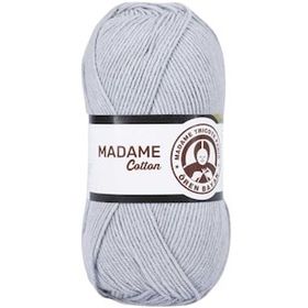 Ören Bayan 100 gr 001 Gri Madame Cotton El Örgü İpi Yünü