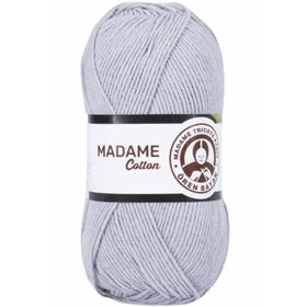 Ören Bayan 100 gr 001 Gri Madame Cotton El Örgü İpi Yünü