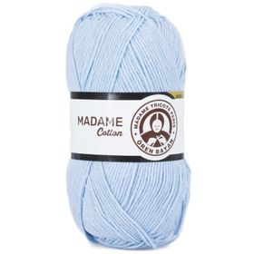 Ören Bayan 100 gr 014 Bebe Mavi Madame Cotton El Örgü İpi Yünü