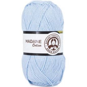 Ören Bayan 100 gr 014 Bebe Mavi Madame Cotton El Örgü İpi Yünü