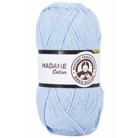 Ören Bayan 100 gr 014 Bebe Mavi Madame Cotton El Örgü İpi Yünü