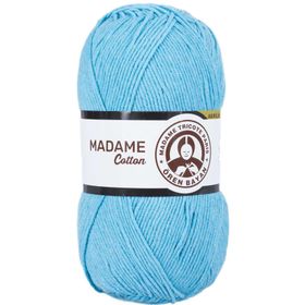Ören Bayan 100 gr 016 Turkuaz Madame Cotton El Örgü İpi Yünü