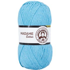 Ören Bayan 100 gr 016 Turkuaz Madame Cotton El Örgü İpi Yünü