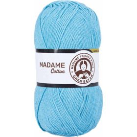 Ören Bayan 100 gr 016 Turkuaz Madame Cotton El Örgü İpi Yünü