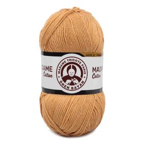 Ören Bayan 100 gr 036 Hardal Madame Cotton El Örgü İpi Yünü