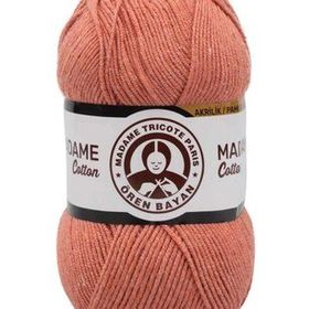 Ören Bayan 100 gr 037 Kiremit Madame Cotton El Örgü İpi Yünü