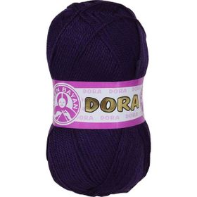 Ören Bayan 100 gr 060 Koyu Mor Dora El Örgü İpi Yünü