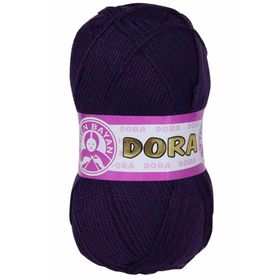 Ören Bayan 100 gr 060 Koyu Mor Dora El Örgü İpi Yünü