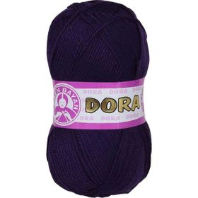 Ören Bayan 100 gr 060 Koyu Mor Dora El Örgü İpi Yünü