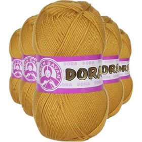 Ören Bayan 5 Adet 100 gr 115 Hardal Sarısı Dora El Örgü İpi Yünü