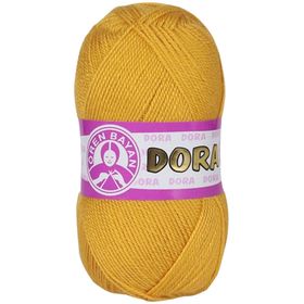 Ören Bayan Dora 100 gr 102 Sarı El Örgü İpi Yünü