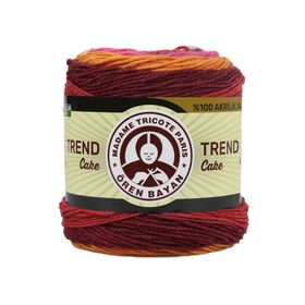 Ören Bayan Trend Cake 625 Batik El Örgü İpi