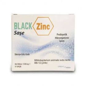 Orent Farma Black Zinc Probiyotik 5 Saşe