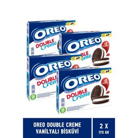 Oreo 170 gr Double Krema Vanilyalı Bisküvi
