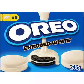 Oreo Beyaz Çikolata Kaplamalı 246 gr Bisküvi (2 adet)