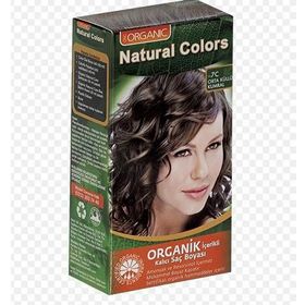 Organic Natural Colors 7C Orta Küllü Kumral Saç Boyası