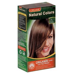 Organic Natural Colors 7N Orta Kumral Bitkisel Kalıcı Saç Boyası