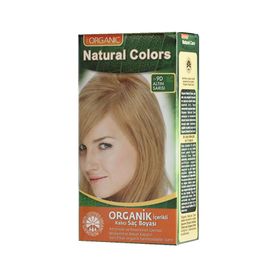 Organic Natural Colors 9D Altın Sarısı Bitkisel Kalıcı Saç Boyası